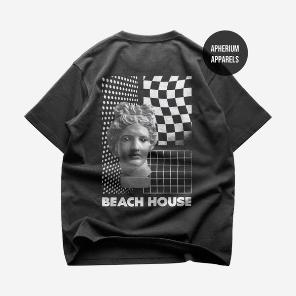 Beach House Back T-Shirt - Pop Music Shirt - Bloom Album Shirt - Depression Cherry - Beach House Merch - Unisex Heavy Cotton Tee