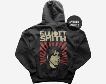 Elliott Smith Hoodie - Rockmusik Hoodie - Zwischen den Bars - Entweder / Oder Album - Abbildung 8 - Elliott Smith Merch - Unisex Kapuzen-Sweatshirt