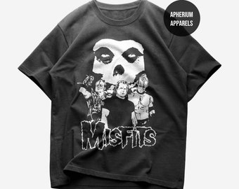 Misfits T-Shirt - Rock Music Shirt - Last Caress - The Misfits Box Set - Famous Monsters - Misfits Merch - Unisex Heavy Cotton Tee