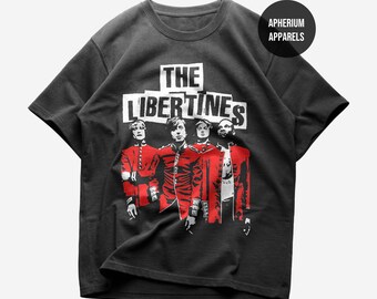 The Libertines T-Shirt - Rock Music Shirt - The Libertines Album - Up the Bracket - The Libertines Merch - Unisex Heavy Cotton Tee