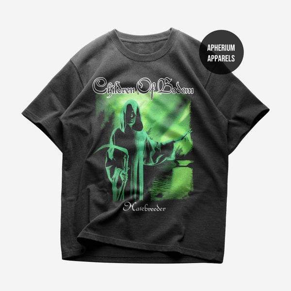 Children Of Bodom T-Shirt - Metal Music Shirt - Hatebreeder Album Shirt - Hexed Album - Children Of Bodom Merch - Unisex Heavy Cotton Tee