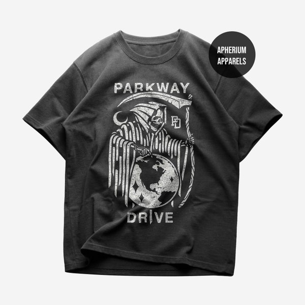 Parkway Drive T-Shirt - Metal Music Shirt - Darker Still - Reverence - Viva The Underdogs - Parkway Drive Merch - Unisex Heavy Cotton Tee