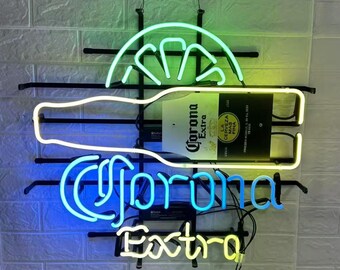 Corona Extra Neon Sign, Corona Beer Neon Sign, Corona Extra Logo