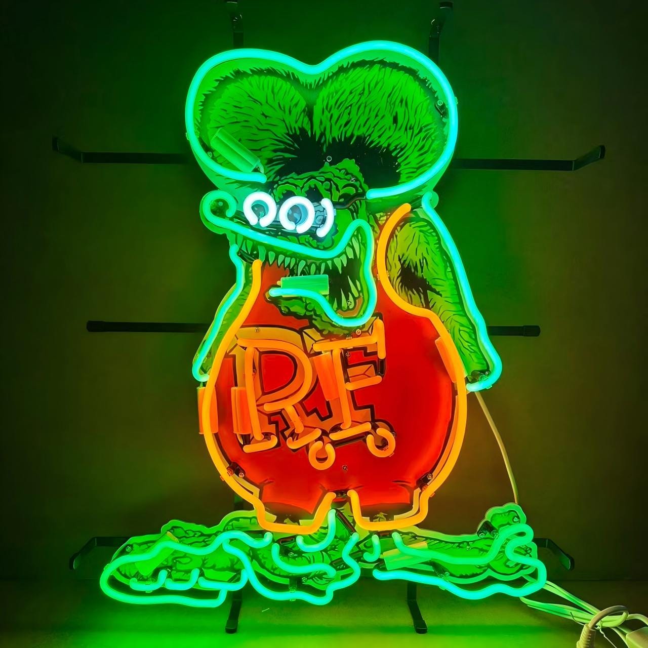 ラットフィンク ネオン 大型 サイン ラットフィンク RatFink 特大
