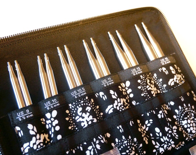 Chiaogoo Twist Red Lace Interchangable Knitting Needle Set Size Small