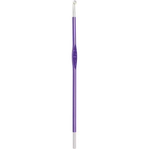May include: A purple crochet hook with a silver tip.