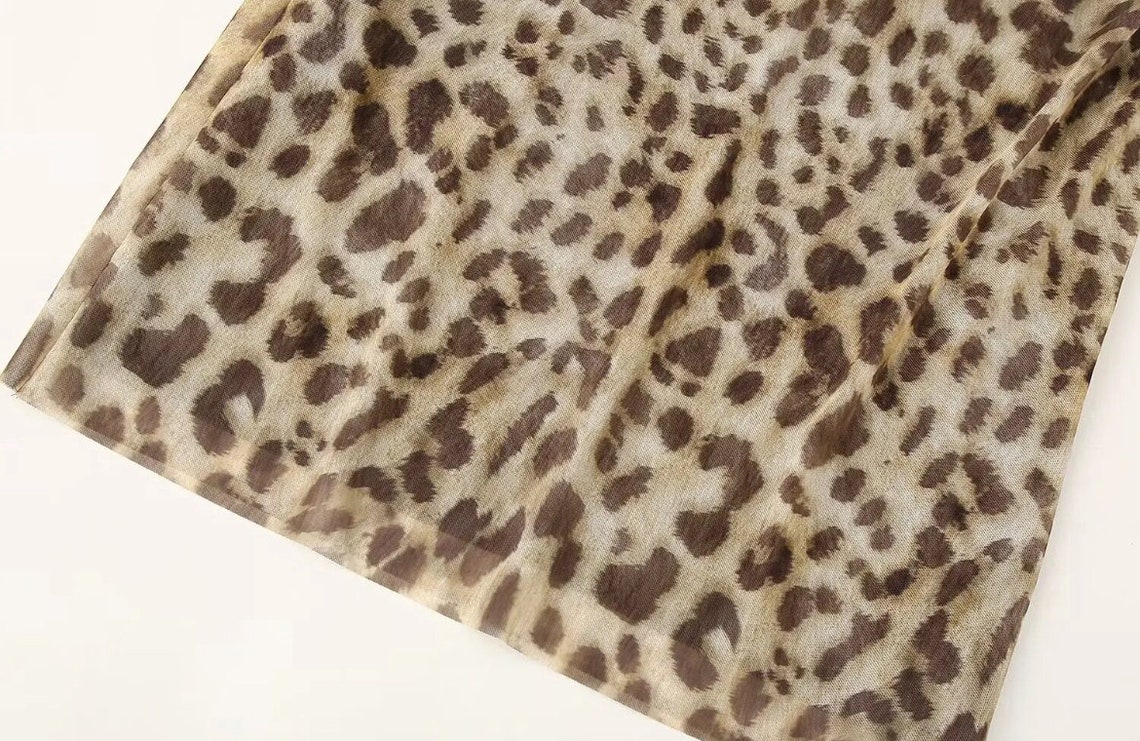 Leopard Luxe Skirt main image 0