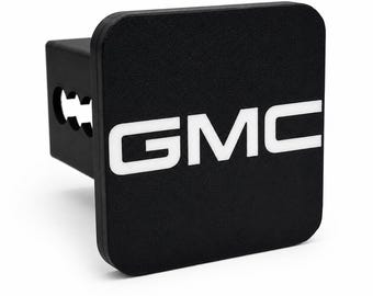 GMC Truck Hitch Cover | Fits 2 and 2.5 Inch Receivers | Weatherproof Trailer Plug for Trucks | Sierra Canyon Yukon