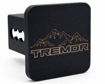 Ford Tremor Hitch Cover | Fits 2 and 2.5 Inch Receivers | Weatherproof Trailer Plug for Trucks | F-150 & Super Duty Tremor
