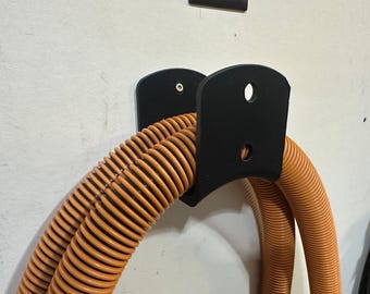 Hose Hanger Wall Mount Hook for Wet Dry Vac Hoses, Shop Vac Holder, Rigid Vacuum Hose Rack, Heavy Duty Garage Storage