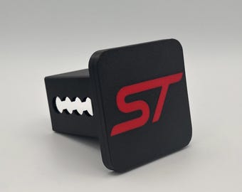 Ford Explorer ST Hitch Cover | Fits 2 Inch Receiver | Weatherproof Trailer Hitch Plug | Custom Explorer ST SUV Accessory