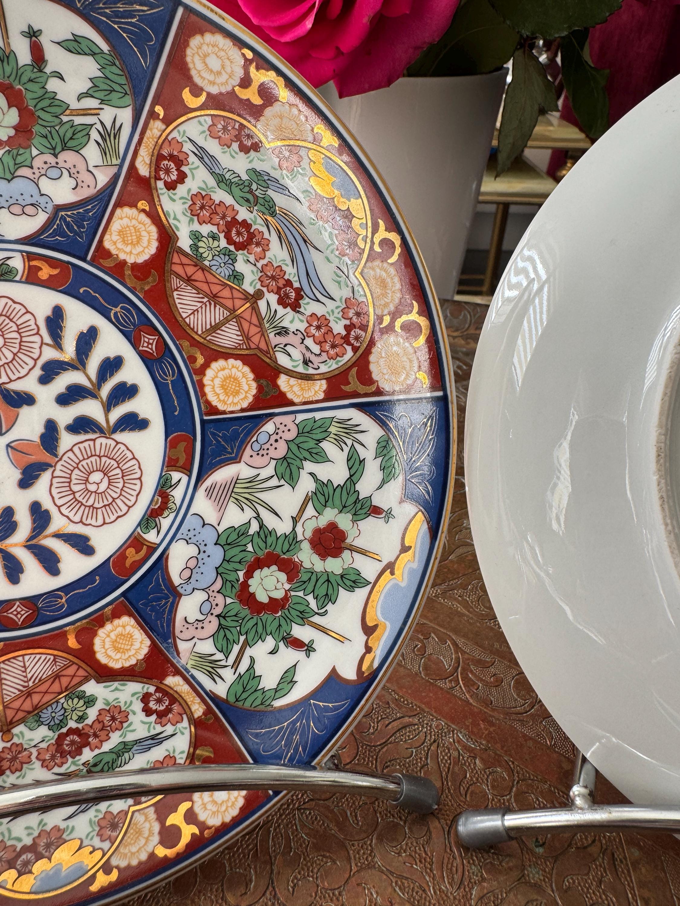 Jasmin - Lot De 12 Assiettes À Dîner En Porcelaine De Style Marocain