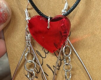 Resin Art Jewelry Set. Handmade during healing!