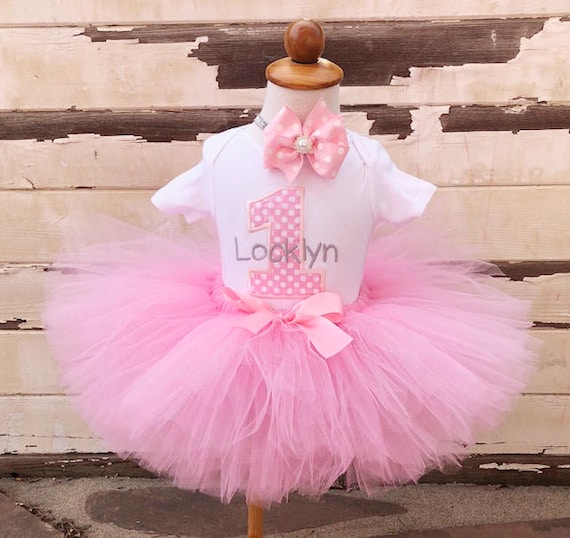 1st Birthday Tutu Outfit, Baby Toddler Girl Cake Smash Photo Set, Personalized Bodysuit, Headband Hair bow, Pink, Purple, Yellow, Gold Il_570xn