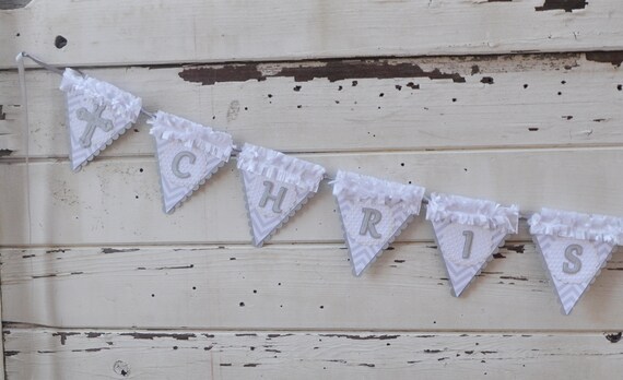 First Communion Name Banner, Baptism Party Decor Decoration, Baby Toddler Boy or Girl Il_570xn