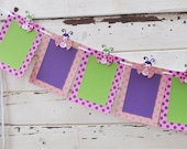 Ladybug 12 Month Photo Banner, 1st First Birthday Baby Girl, 1st Year Yearly Picture Frame Memory Bunting, Garden Party Decor Decorations Il_170x135