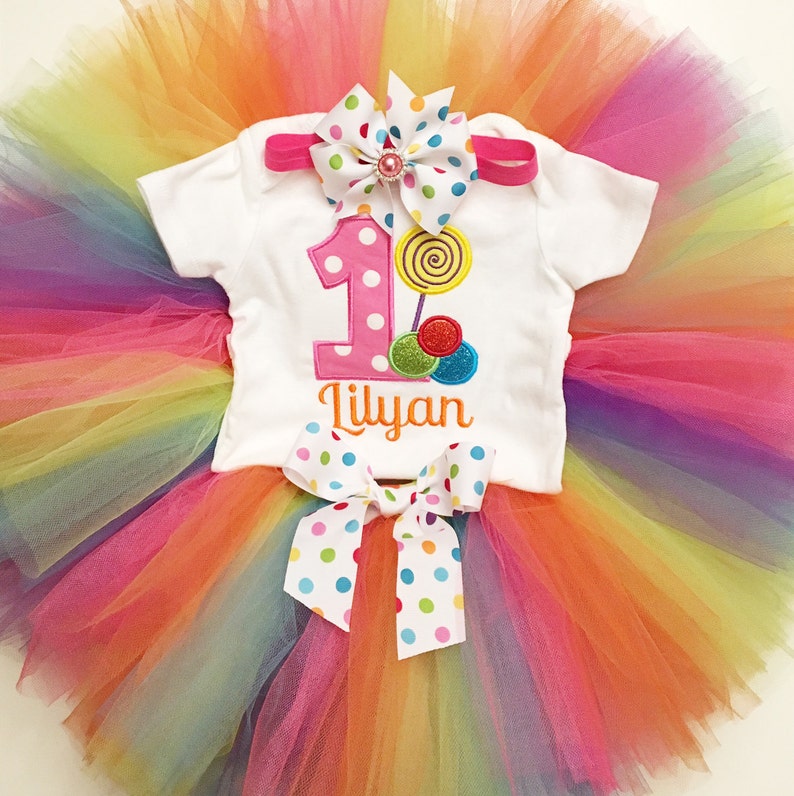 candyland 1st birthday outfit