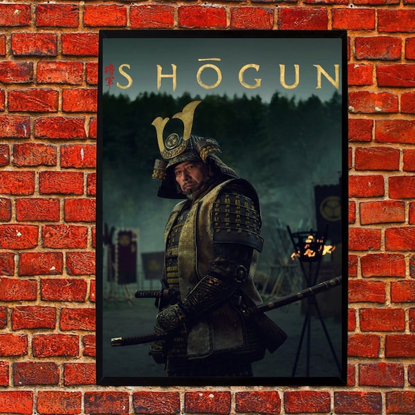 Shōgun (2024) TV-serie poster Canvas Matte Zijde A1 A2 A3 A4 A5 A6 11х17 18Х24 24Х36 Inch Shogun TV-serie poster Shogun TV-serie cover