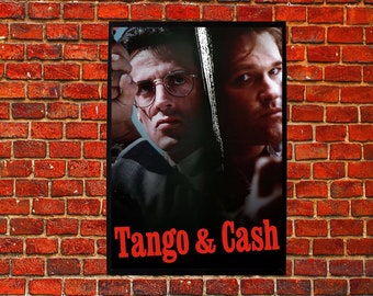 Tango & Cash (1989) Póster de portada de película de acción Canvas Matte Silk A1 A2 A3 A4 A5 A6 11х17 18Х24 24Х36 pulgadas Arte del cartel de la película Tango y Cash