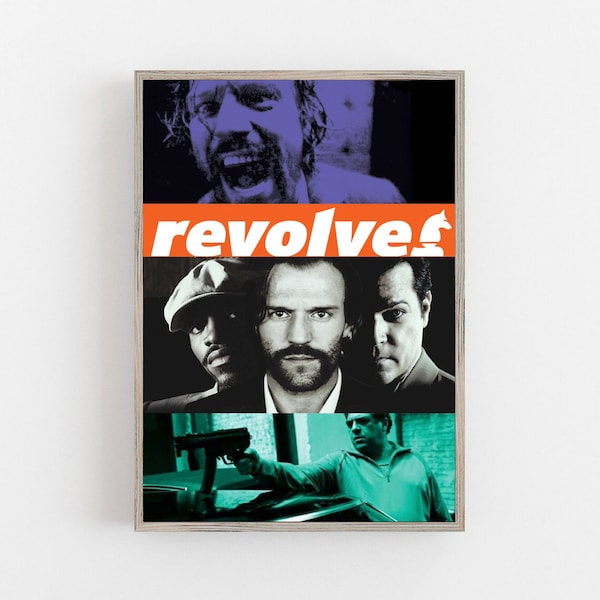 Revolver (2005) movie cover poster Canvas Matte Silk A1 A2 A3 A4 A5 A6 11х17 18Х24 24Х36 Inches Revolver gift movie cover Revolver poster