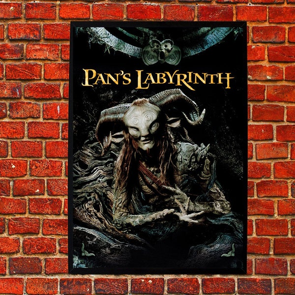 Pan's Labyrinth (2006) Movie Cover Poster picture Canvas Matte Silk A1 A2 A3 A4 A5 A6 11х17 18Х24 24Х36 Inches Pan's Labyrinth movie poster