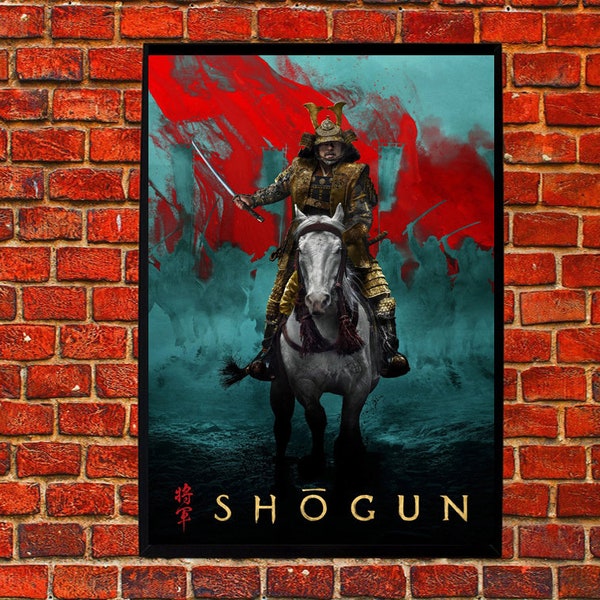 Shōgun (2024) TV-serie poster Canvas Matte Zijde A1 A2 A3 A4 A5 A6 11х17 18Х24 24Х36 Inch Shogun TV-serie poster Shogun TV-serie cover