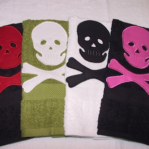 Skull Bath Towel - Etsy