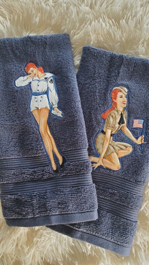 Blue Plaid Hand Towel – Haven Hand Towels