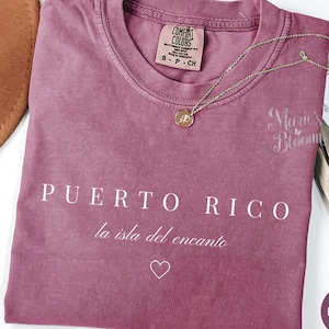 Comfort Colors® | Lieferzeit: 3-5 Werktage Boricua Stolz T-Shirt | Yo Soy De PFKNR T-Shirt | Porto Rico Geschenke| Puertoricanisches Hemd | MFV