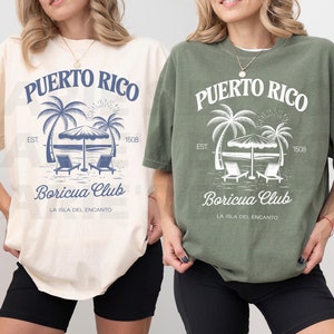 Comfort Colors®|Puerto Rico Shirt| Boricua Pride T-Shirt| | Puerto Rico Gifts| Puerto Rican Shirt| Viva Puerto Rico Style| Boricua T-Shirt
