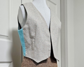 Side Panel Vest - Handmade One of a Kind