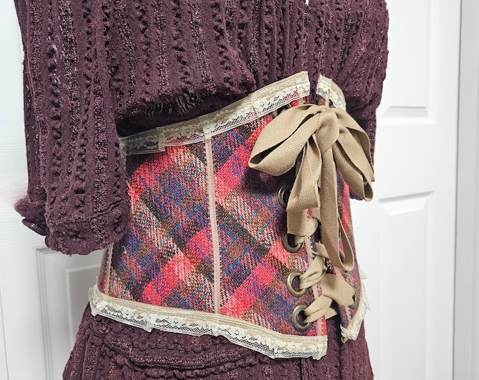 Custom Corset Belt: Handmade from Deadstock, Made to Order, XS - XXL