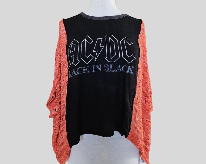 Custom Upcycled Tee Shirts: Made to Order - Vintage Reworked Tee