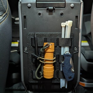 2025 - 2024 Crosstrek Center Console MOLLE Organizer - Smaller Size (Free Shipping)