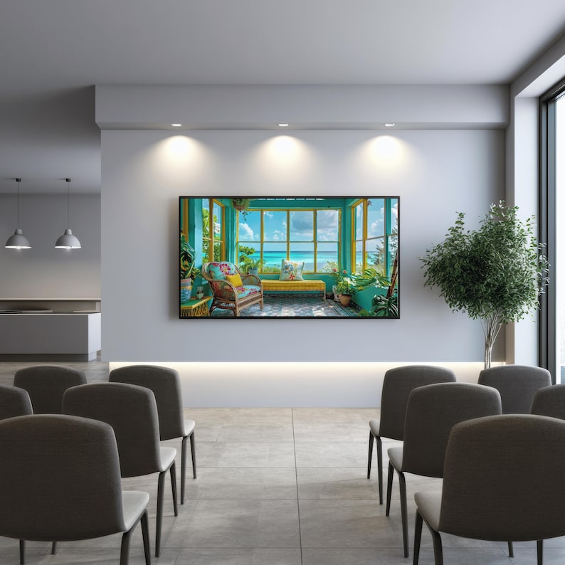 Tropical Cabana Animated Background, Sunroom Loop, Cozy Vtuber Twitch ...