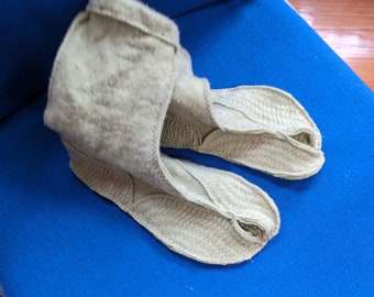 Pantoufles Split Toe House / Chaussettes Tabi confortables / Cheville / Cachemire recyclé / Femmes américaines 6-7,5 Euro 37-38