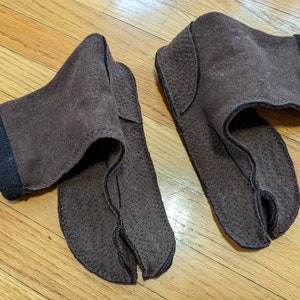 Split Toe Tabi Wool House Slippers / Ankle / Made-to-order image 7