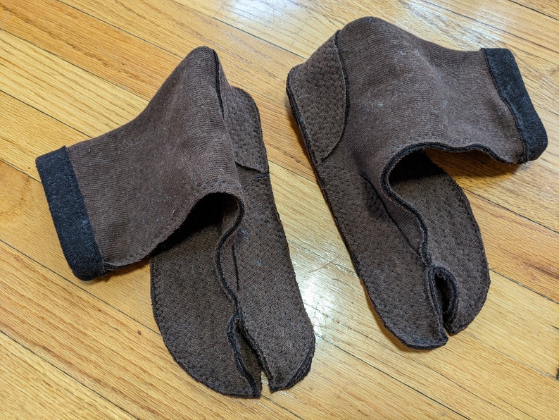 Split Toe Tabi Wool House Slippers / Ankle / Made-to-order image 7