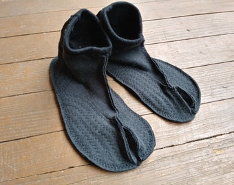 Split Toe Tabi Wool Blend House Slippers USW 8-9.5 Euro 39.5-41