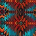 Timeless Treasures Diamond Lake Stripe Turquoise, 1 Yard
