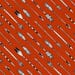 Elizabeth Studios Native Pattern Arrows Terracotta 1 Yard
