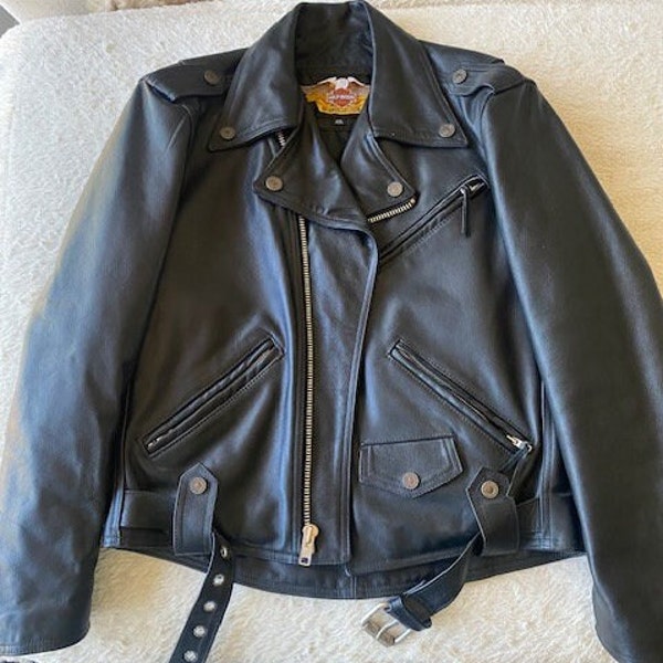 Harley Davidson Vintage Leather Jacket