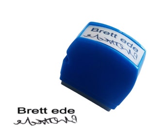 Custom Any Name signature Flash Stamp self inking Registered Nurse RN EEN EN Doctor Rubber Stamp Self-Inking Personalized stamp 27X10mm