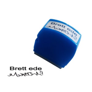Custom Any Name signature Flash Stamp self inking Registered Nurse RN EEN EN Doctor Rubber Stamp Self-Inking Personalized stamp 27X10mm
