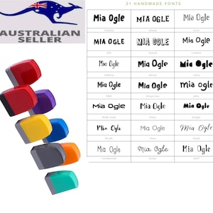 Custom Name signature Flash Stamp self inking Registered Nurse RN EEN EN Doctor Rubber Stamp Self-Inking Personalized stamp big size 33*13mm