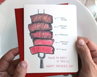 Rarest of Them All Father's Day Card