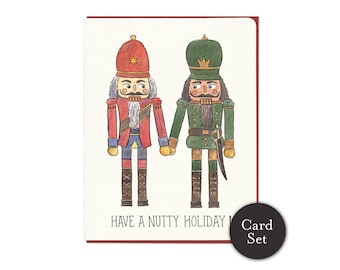 Nutty Holiday - Card Set of 6