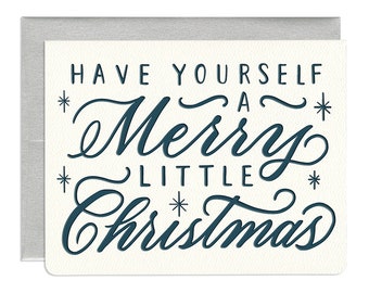 Merry Little Christmas - Holiday Greeting Card