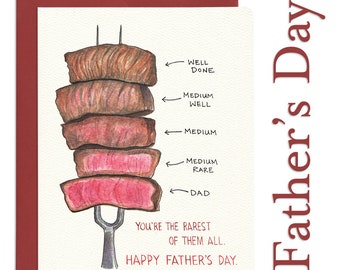 Rarest of Them All Father's Day Card