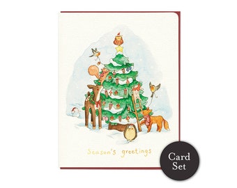 Forest Friends - Holiday Card Set of 6